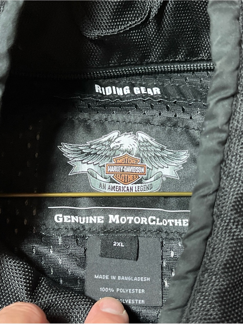 Harley-Davidson Black and Red Performance Motorcycle Jacket - Picture 3 of 7